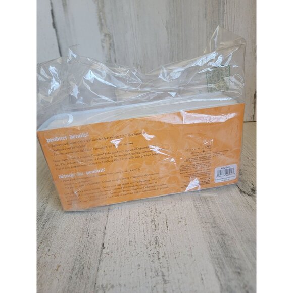 Dept 56 4025407 NEW Happy Halloween lit sign village accessory - Picture 9 of 9